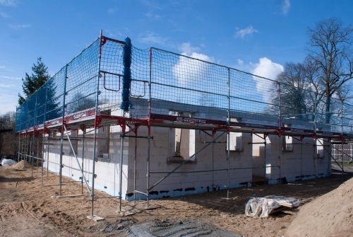 Bauunternehmen Mirko Mielzccarek - Hausbau Baustelle