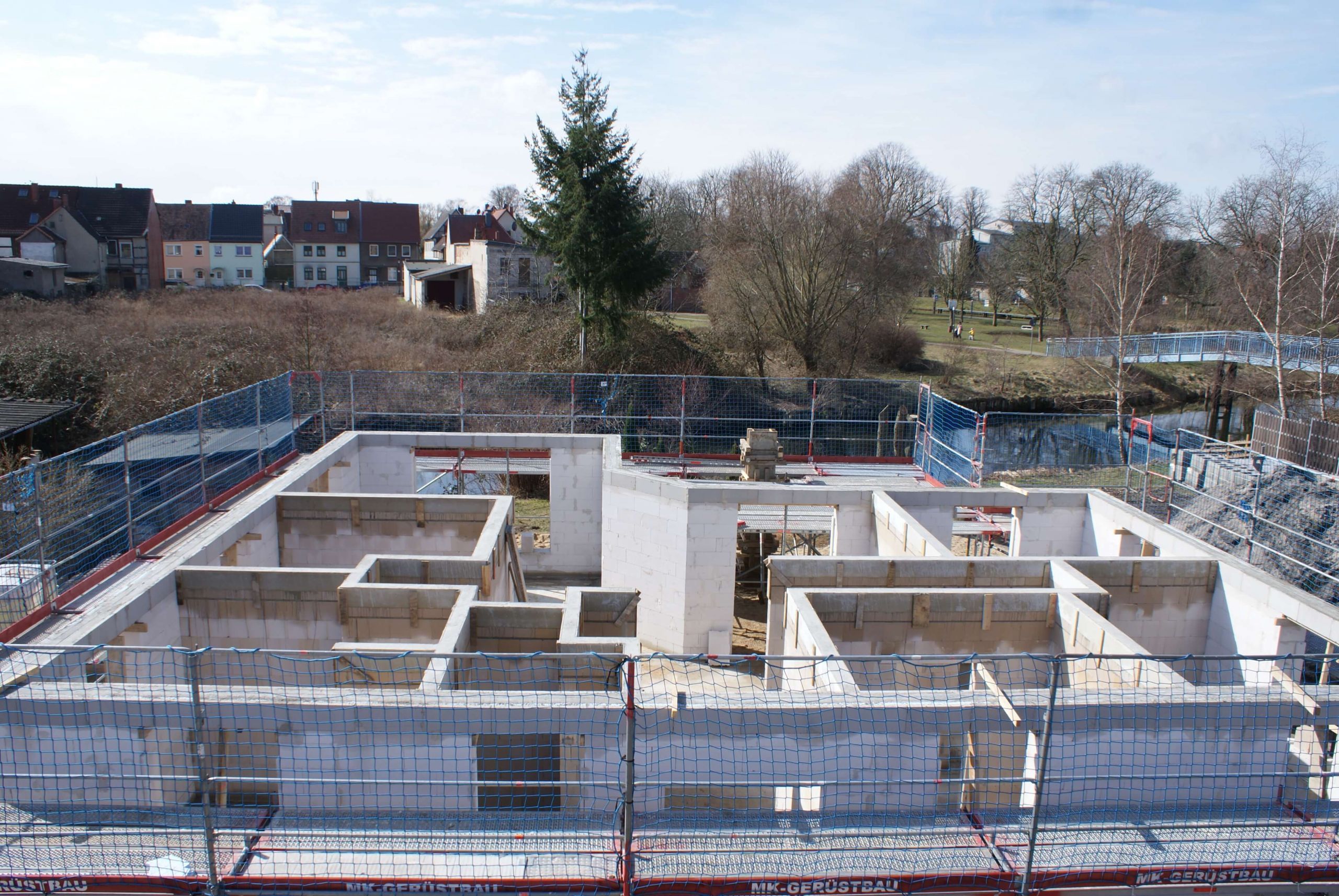 Bauunternehmen Mirko Mielzccarek - Baustelle Rohbau